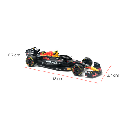 Auto a escala de Checo Pérez RB19