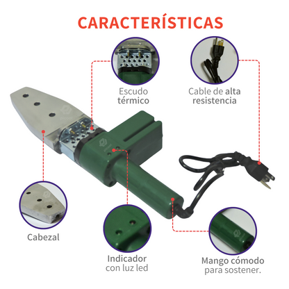 Kit De Plomería Termofusor