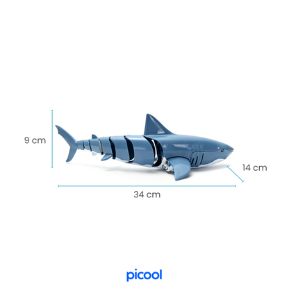 Tiburón a control remoto impermeable