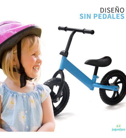 Bicicleta De Equilibrio Para Niños Ajustable Sin Pedales