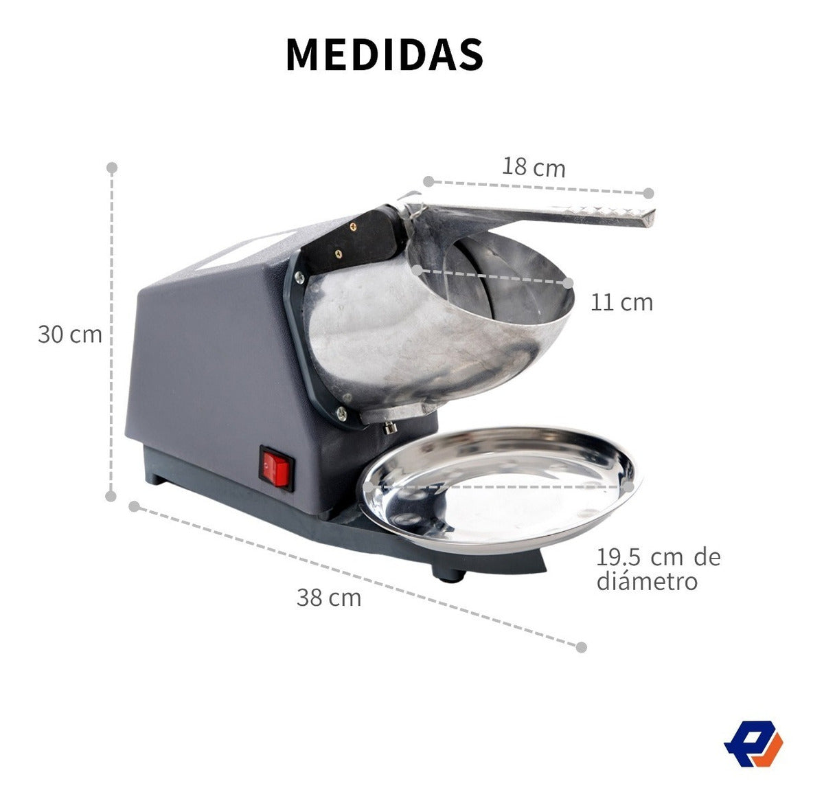 Máquina para Raspados Trituradora de Hielo