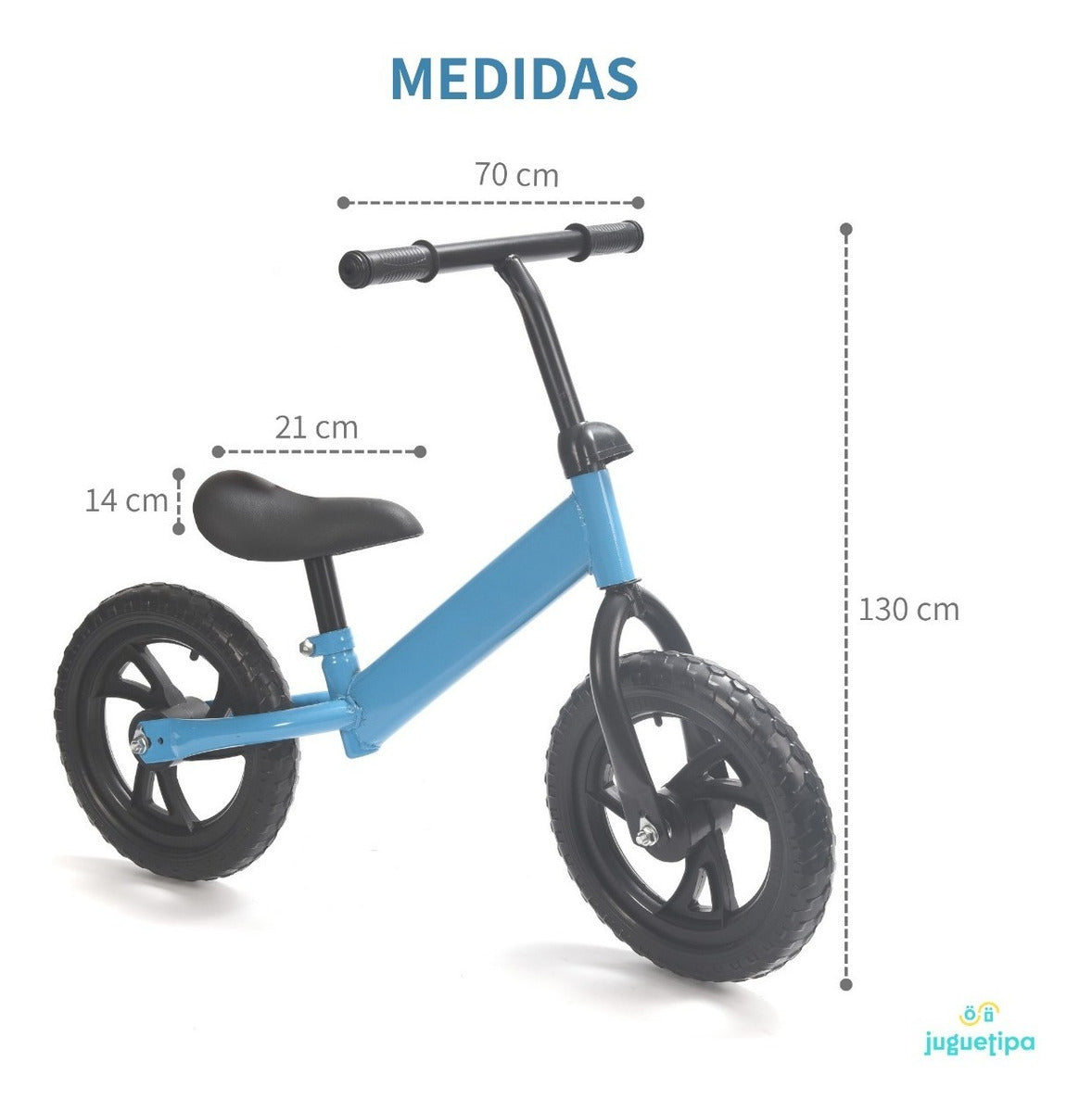 Bicicleta De Equilibrio Para Niños Ajustable Sin Pedales