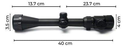 Mira telescópica 3-9x40 para Rifle