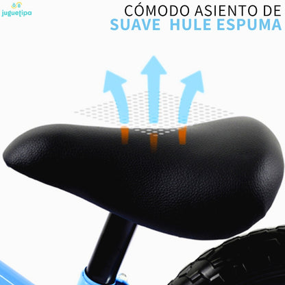 Bicicleta De Equilibrio Para Niños Ajustable Sin Pedales