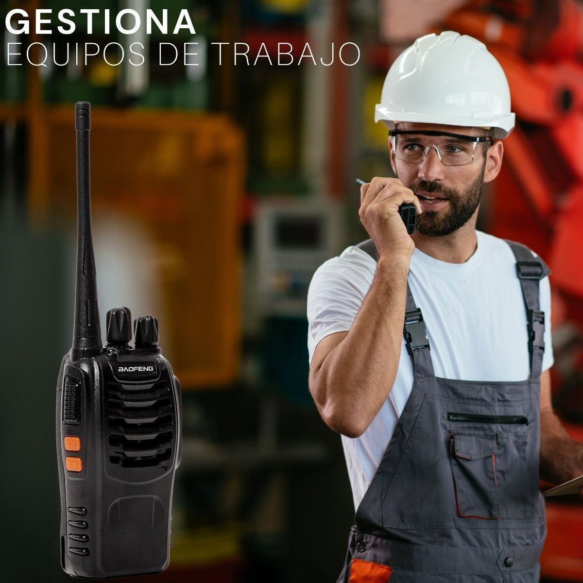 Kit de 6 Radios Baofeng Profesionales