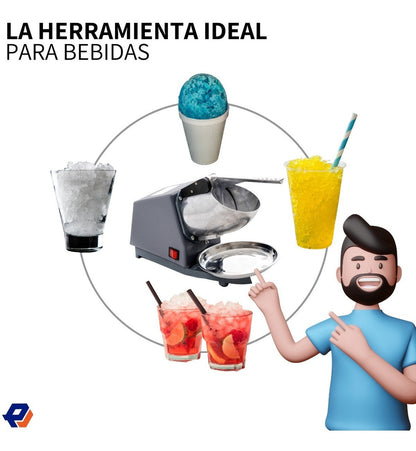 Máquina para Raspados Trituradora de Hielo