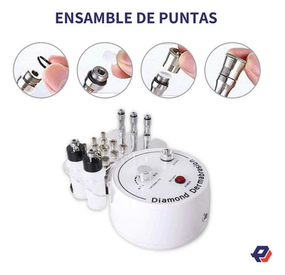 Maquina De Dermoabrasion 3 En 1 Diamond Microdermo Profesion