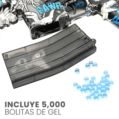 Rifle eléctrico de juguete de bolas de gel