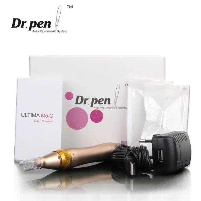 Dr Pen M5 Recargable Inalámbrico Con 2 Cartuchos