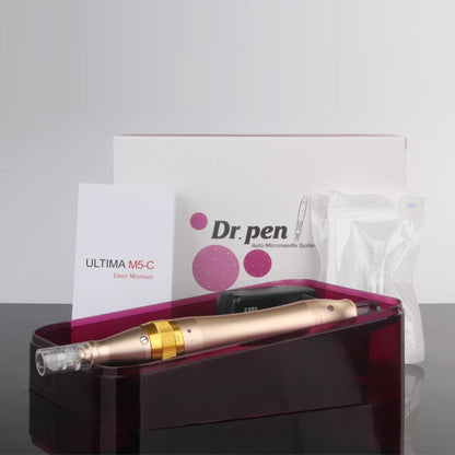 Dr Pen M5 Recargable Inalámbrico Con 2 Cartuchos